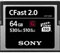 Sony 64GB G Series CFAST 2.0 Card best UK price